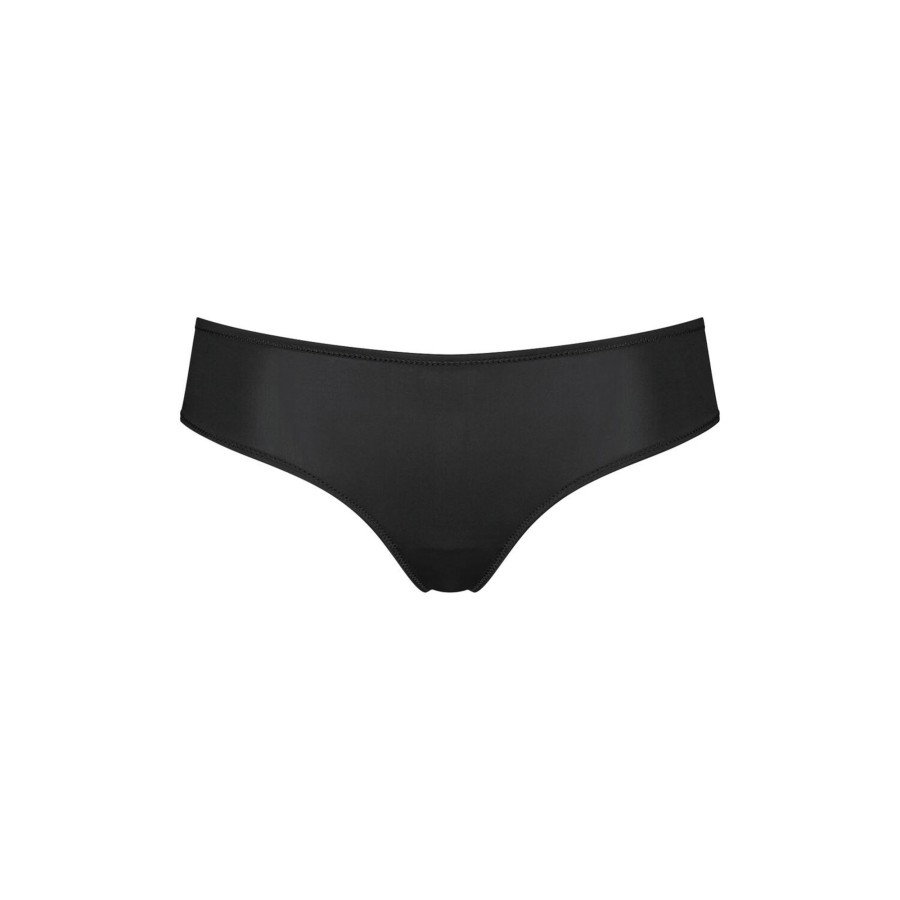 Dame Triumph Lingeri & Badetoj | Lovely Micro Brazilian String Trusse, Black