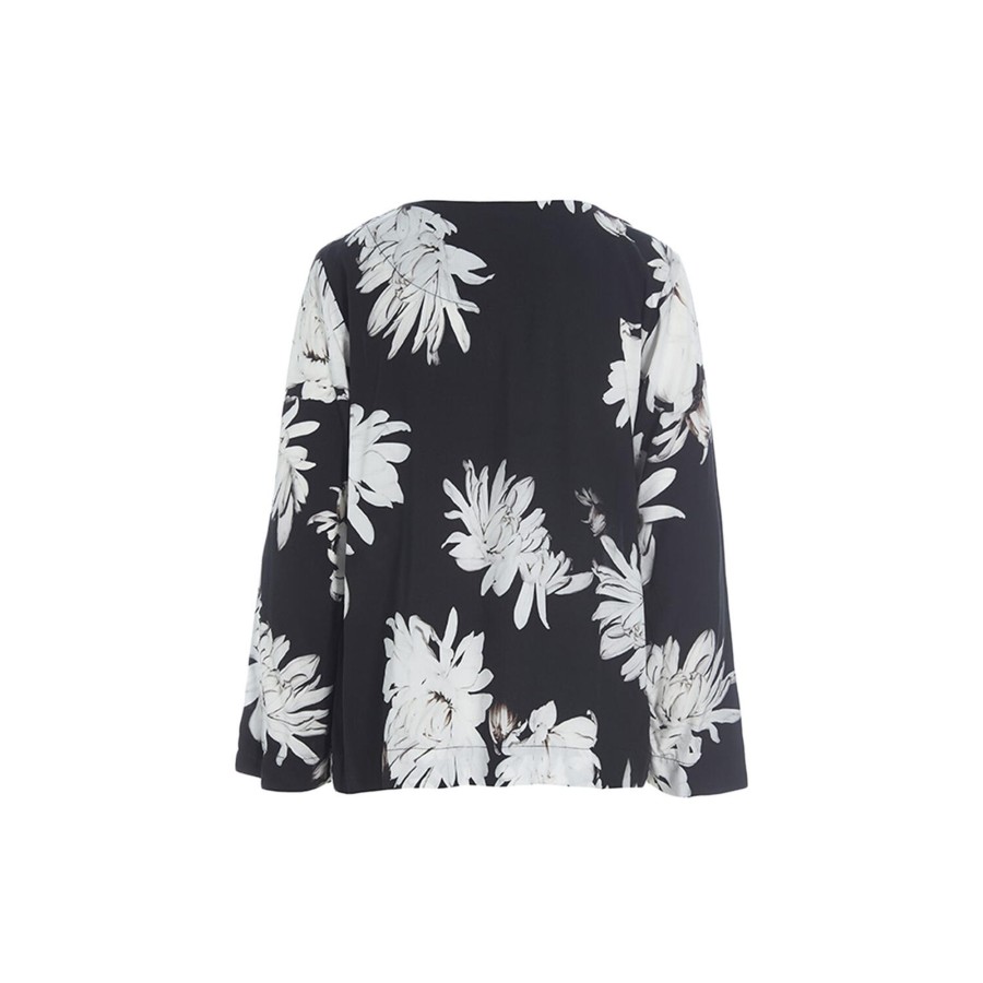 Dame BITTE KAI RAND Skjorter & Bluser | Nightbloom & Flower Daze Fsc Bluse, Nightbloom