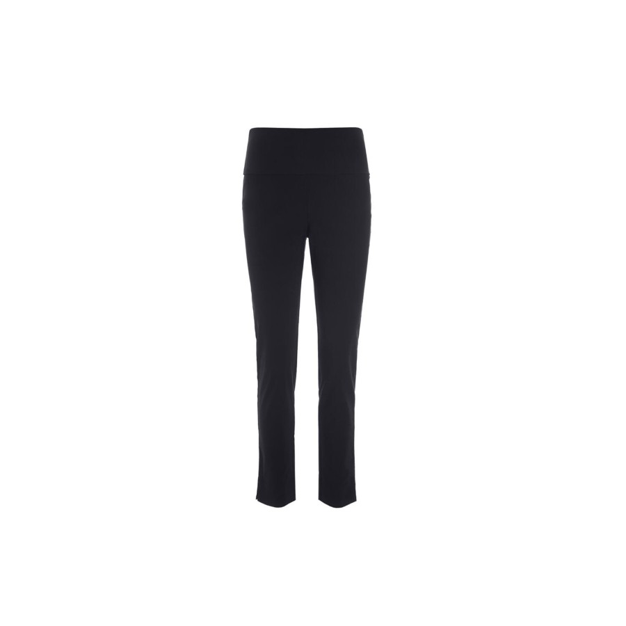 Dame BITTE KAI RAND Bukser | Magic Stretch Pants With Slits, Black