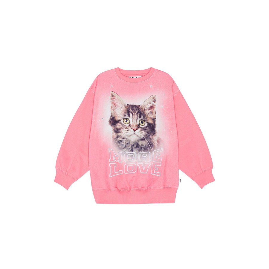 Born Molo Sweatshirts & Sweatpants | More Love Cat Sweatshirt