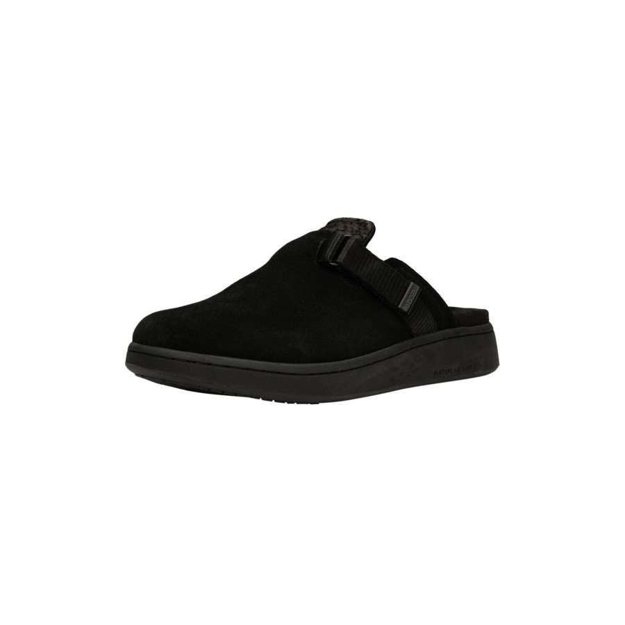 Dame WODEN Sandaler | Vega Clog Suede, Black