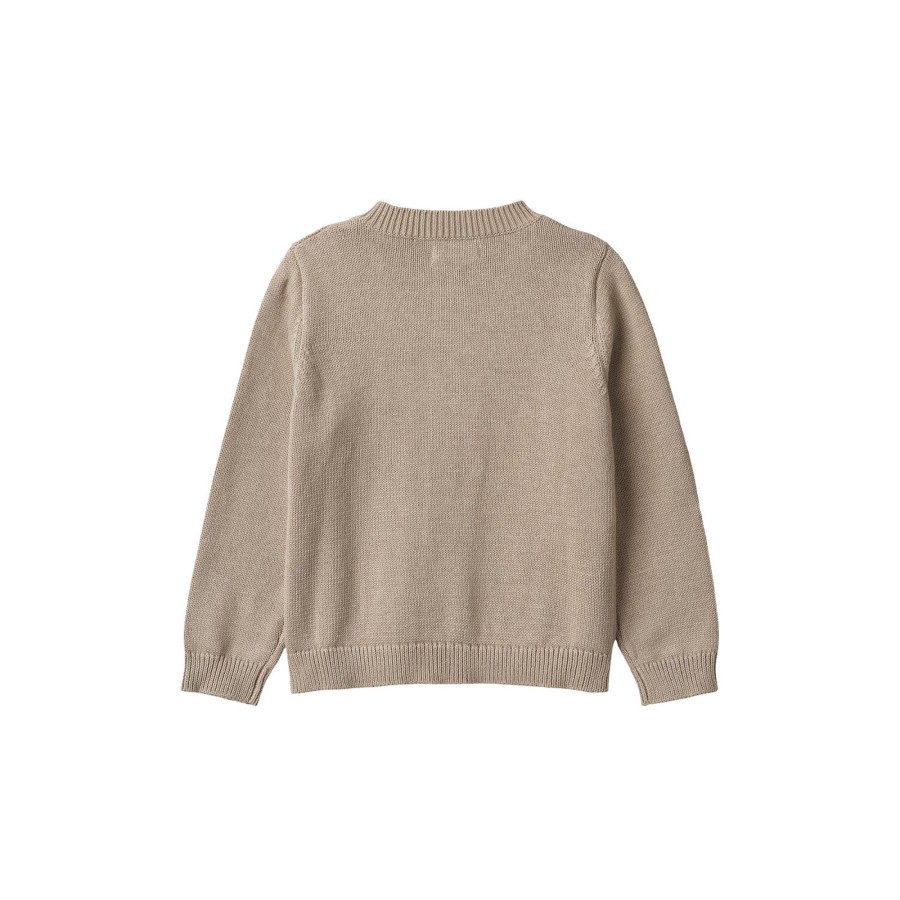 Born Wheat Strik & Cardigans | Knit Cardigan Ella, 3231 Soft Beige