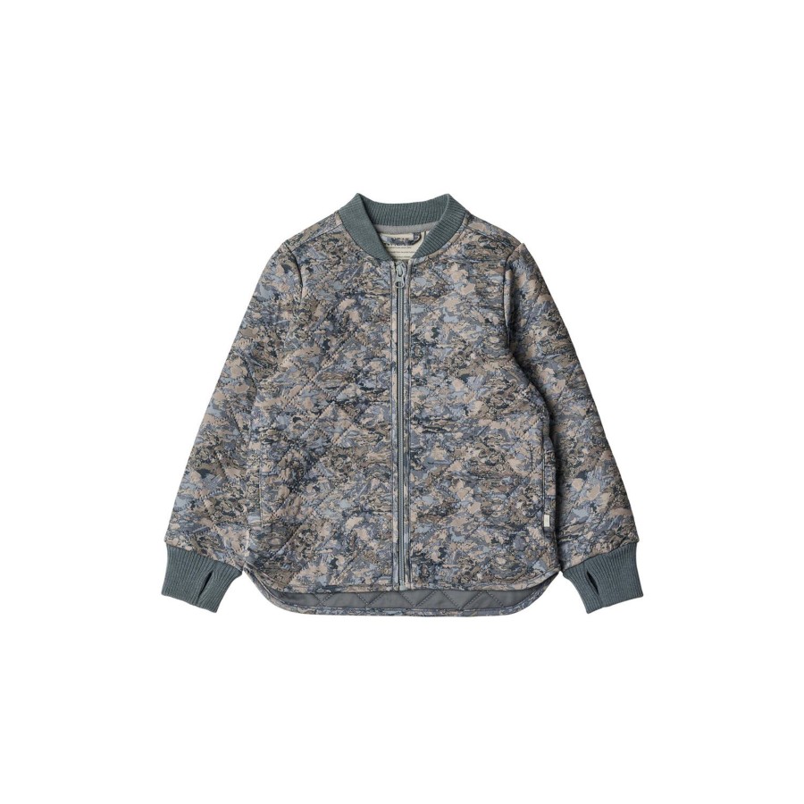 Born Wheat Overtoj | Thermo Jacket Loui, 1112 Rainy Blue Clouds