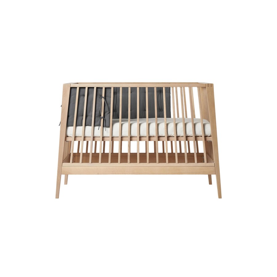 Born Leander Soveudstyr | Sengerand Til Leander Linea™/Luna™ Babyseng, Cool Grey