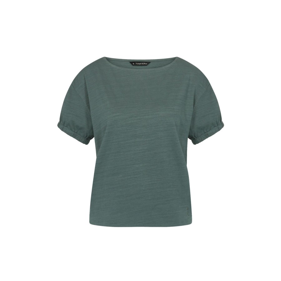 Dame Triumph Nattoj & Loungewear | Smart Active Infusion Top Ssl Ex, Smoky Green