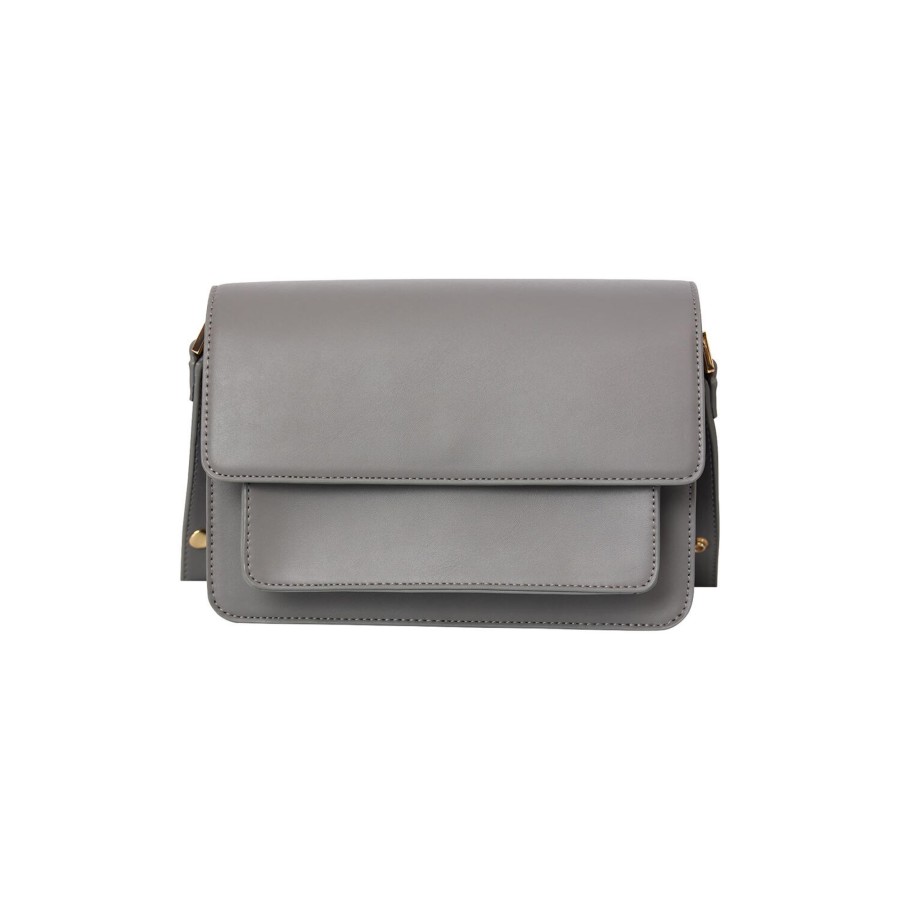 Dame Bella Ballou Skuldertasker | Trio Cross Body Taske, Grey