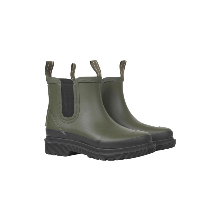 Dame Ilse Jacobsen Hornbæk Gummistovler | Rub30C Rubber Boots Ankel, Army