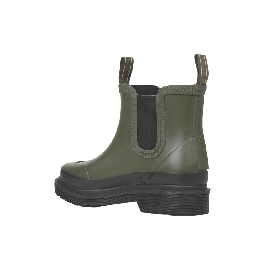 Dame Ilse Jacobsen Hornbæk Gummistovler | Rub30C Rubber Boots Ankel, Army