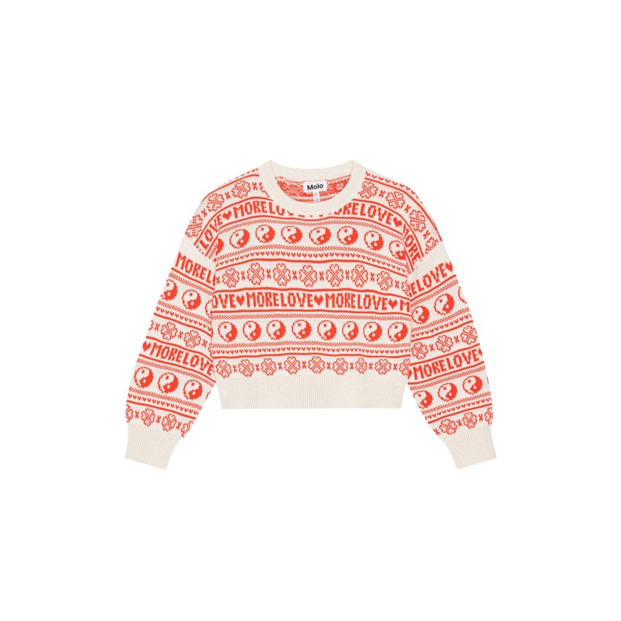 Born Molo Strik & Cardigans | Yin Yang Knit Jumper