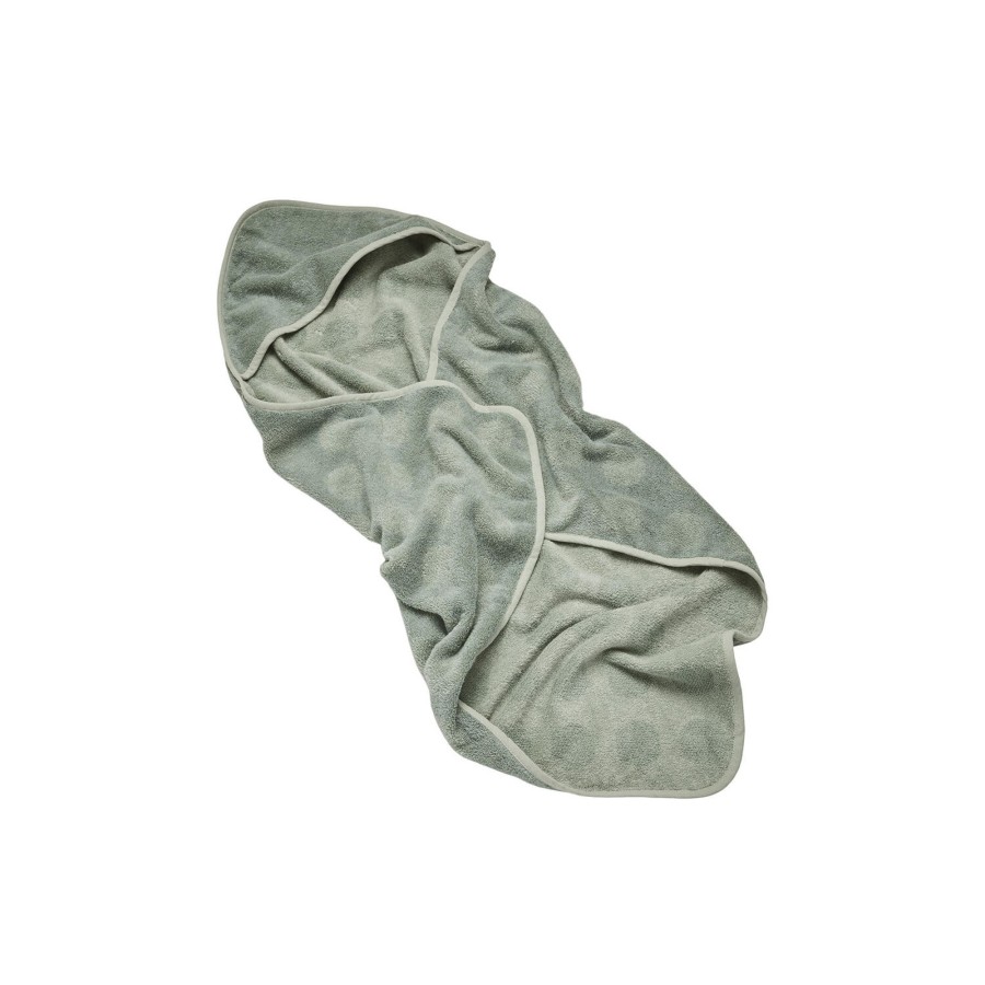 Born Leander Badeudstyr | Leander Hoodie, Sage Green