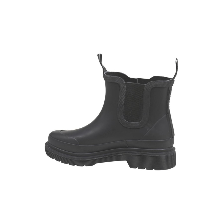 Dame Ilse Jacobsen Hornbæk Gummistovler | Rub30C Rubber Boots Ankel, Black