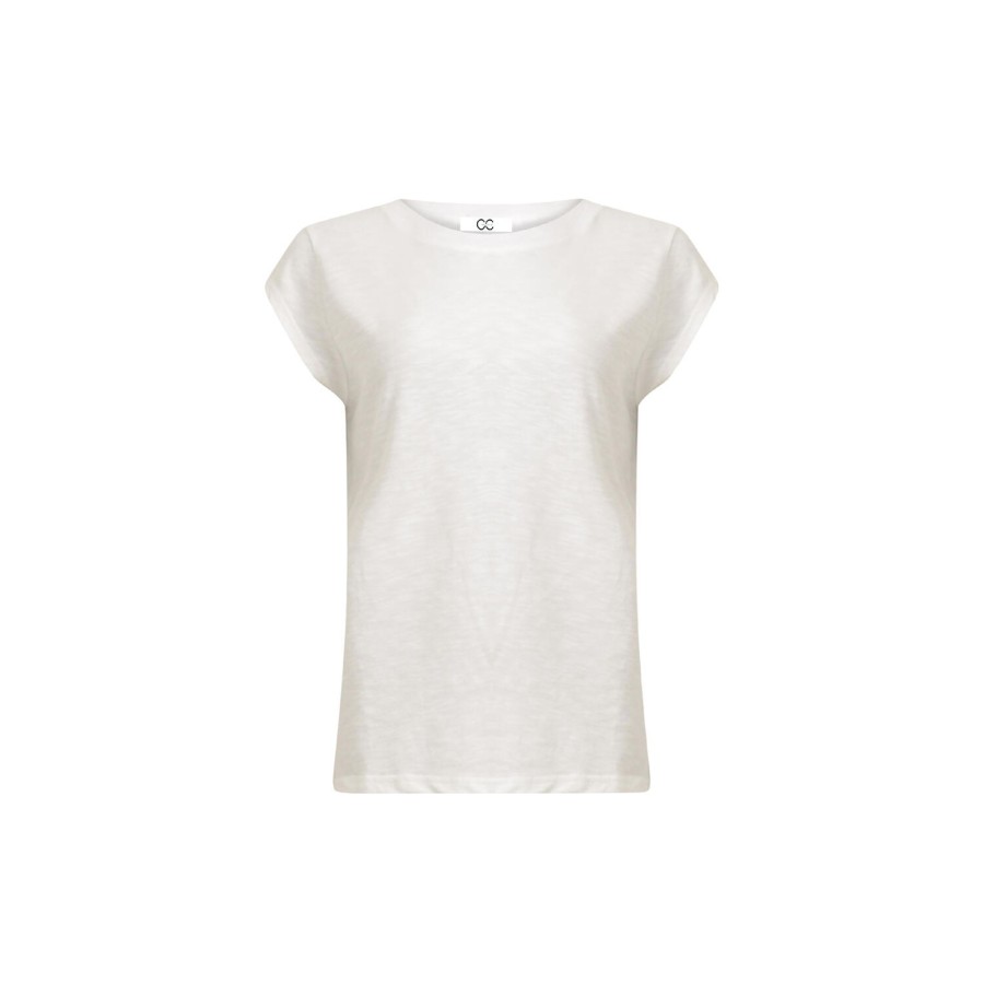 Dame Coster Copenhagen Toppe & T-Shirts | Cc Heart Basic T-Shirt, White