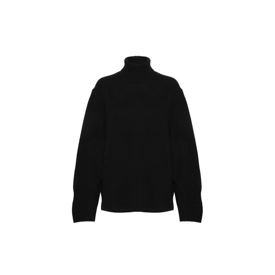 Dame InWear Strik | Jaxyiw Turtleneck, Black