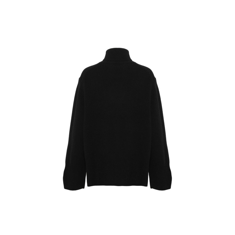 Dame InWear Strik | Jaxyiw Turtleneck, Black