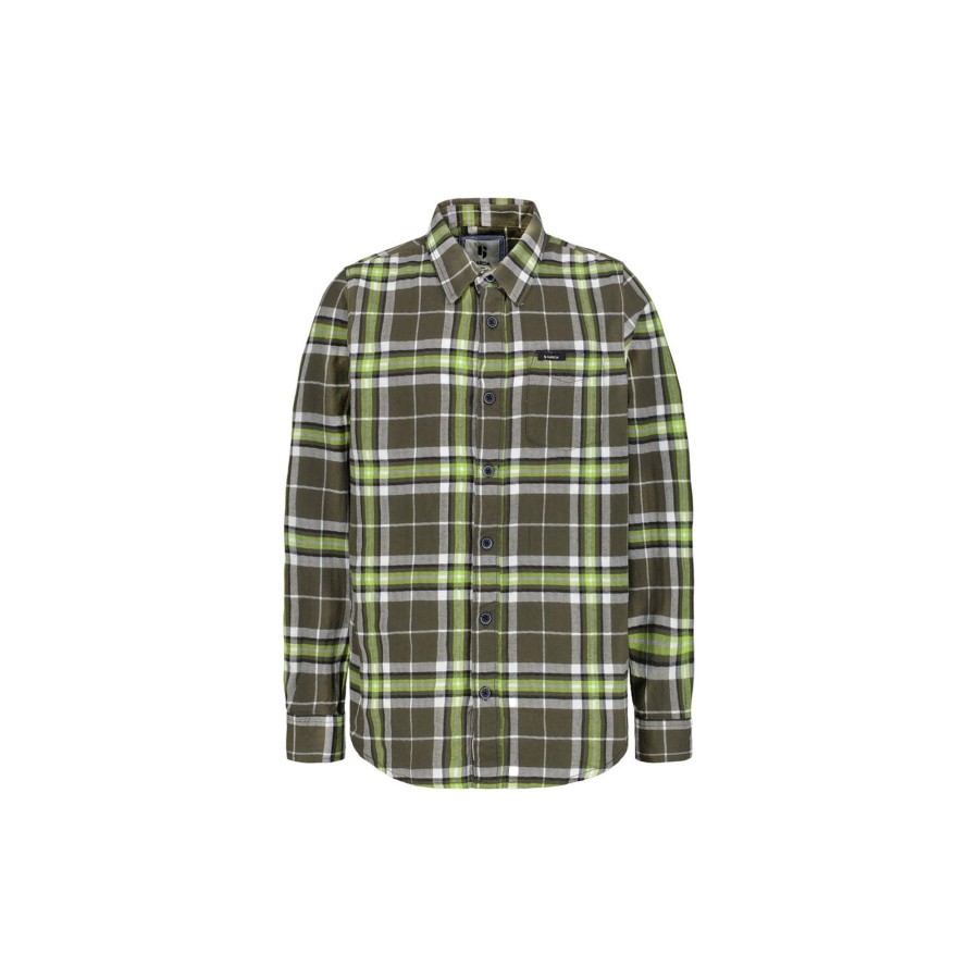 Born Garcia Bluser & Skjorter | Boys Shirt Ls, Pine Tree