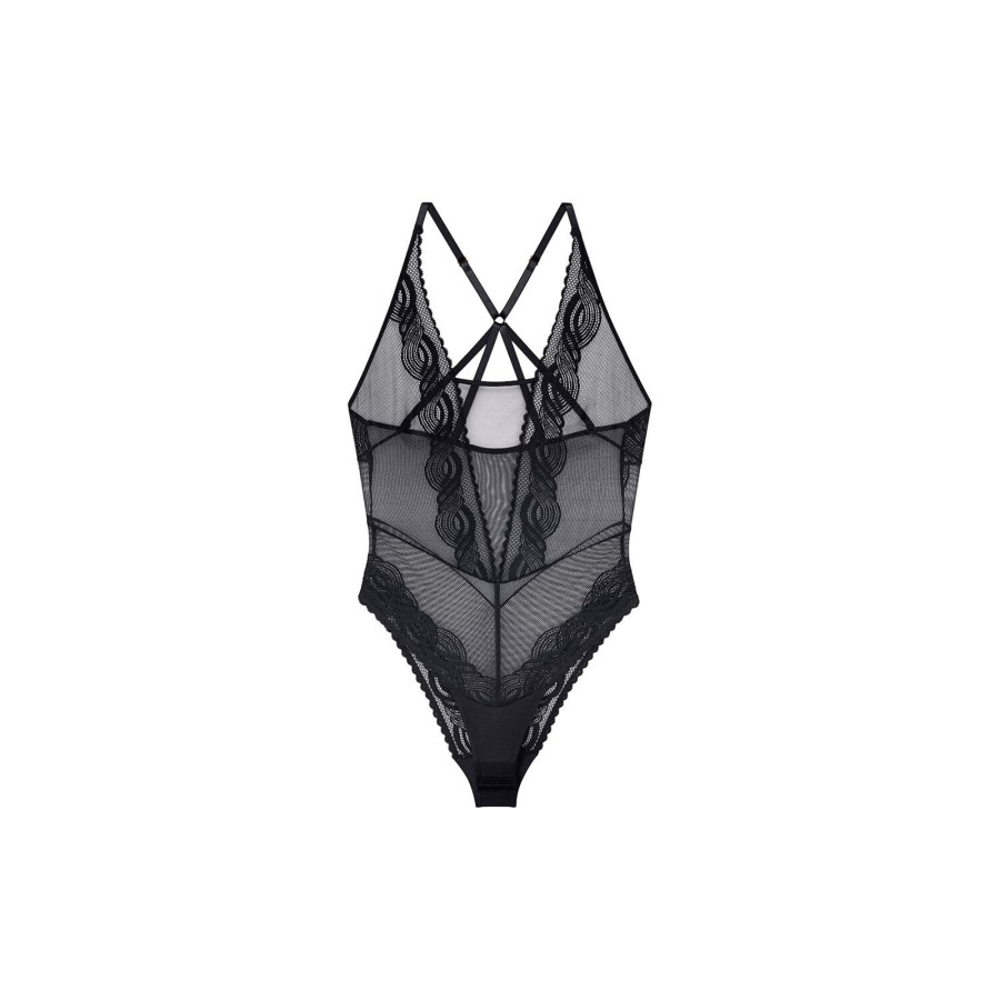 Dame Triumph Lingeri & Badetoj | Hypnotic Spotlight Body, Black