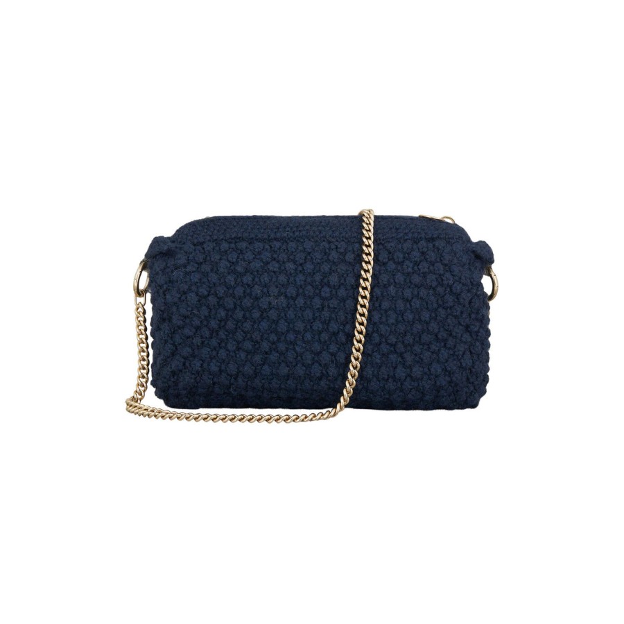 Dame Aiayu Skuldertasker | Helen Chain Classic, Navy