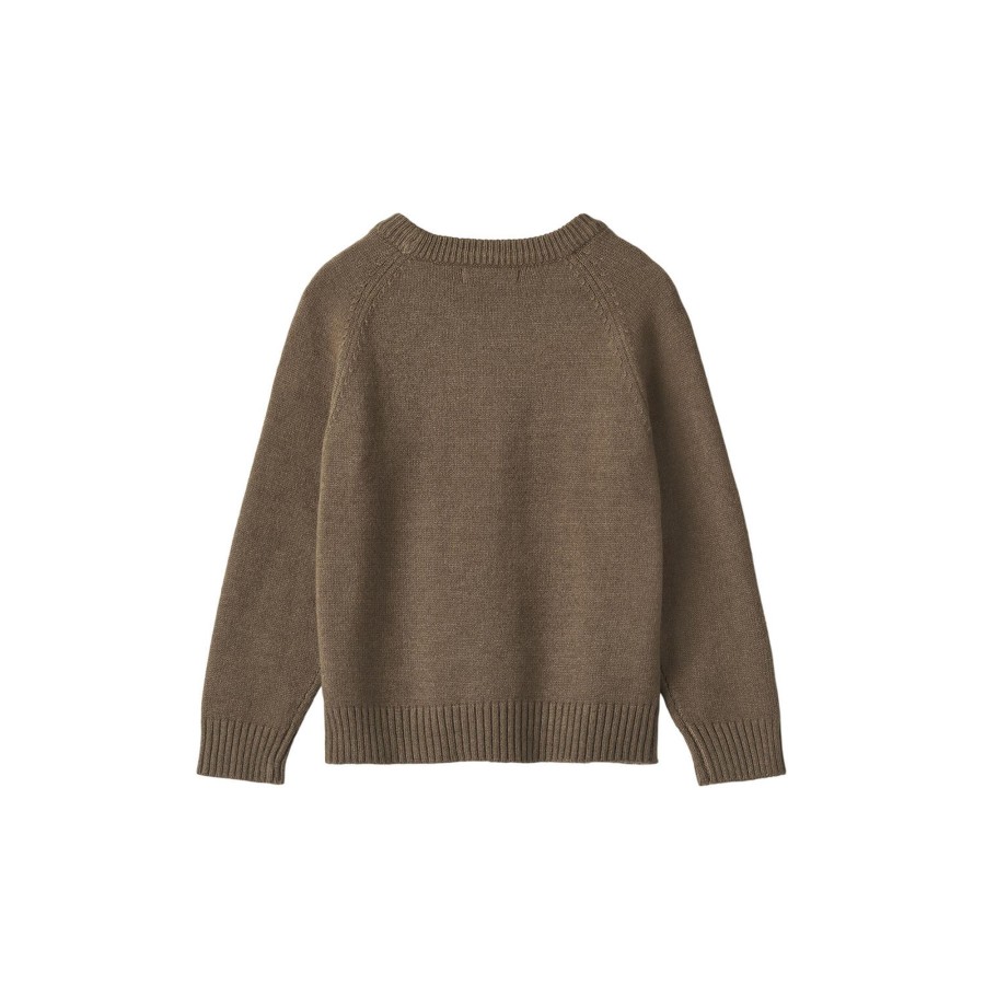 Born Fliink Strik & Cardigans | Benna Embr. Cone Pullover, Cub