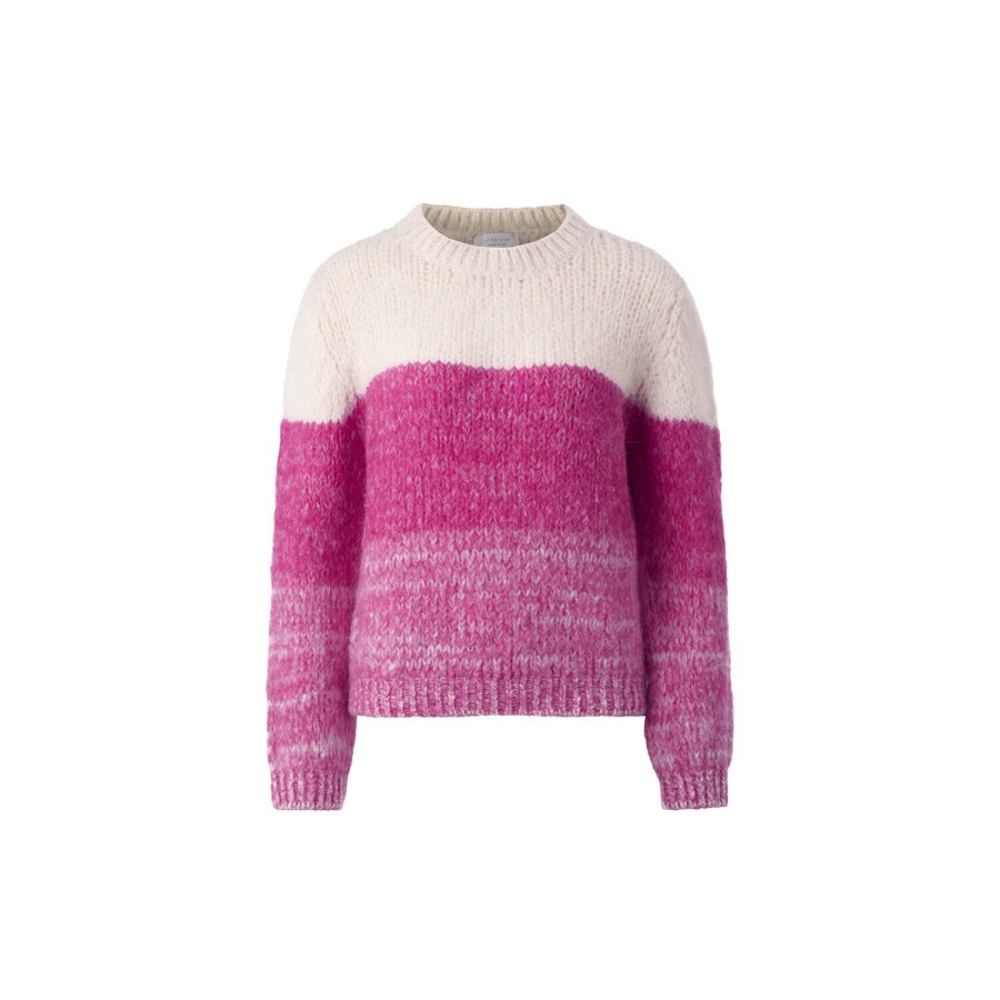 Dame Rich & Royal Strik | Crew Neck Colourblock, Electric Pink