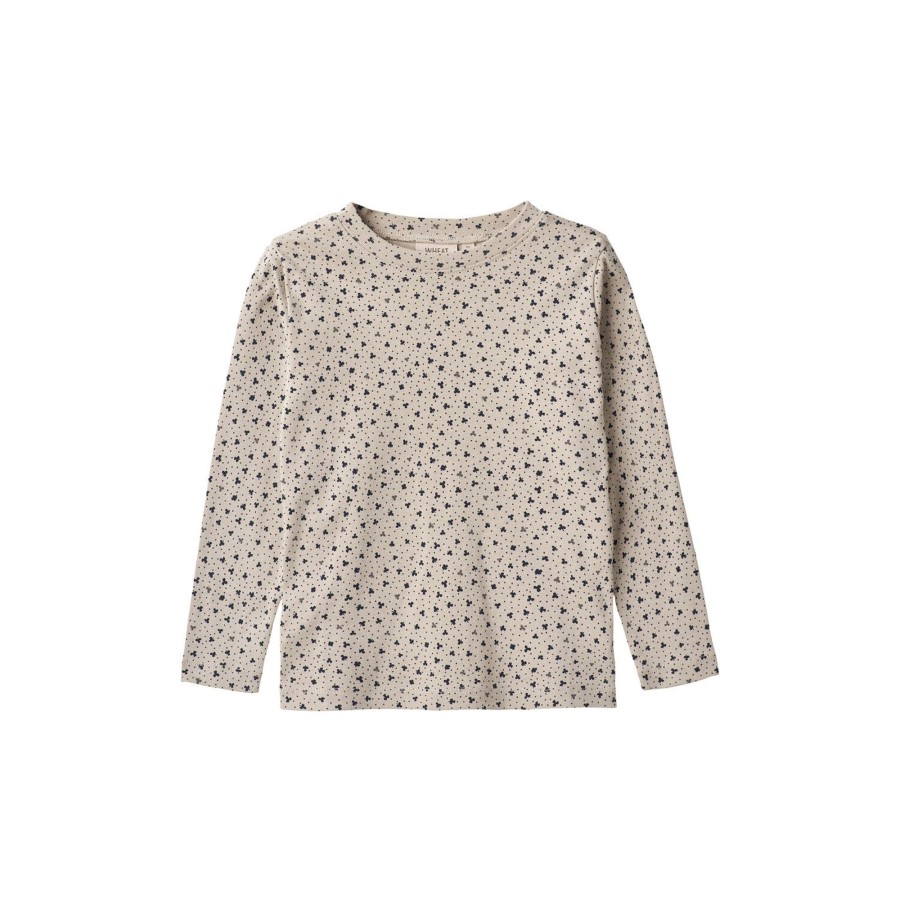 Born Wheat Bluser & Skjorter | T-Shirt Vesper, 3241 Soft Beige Clover