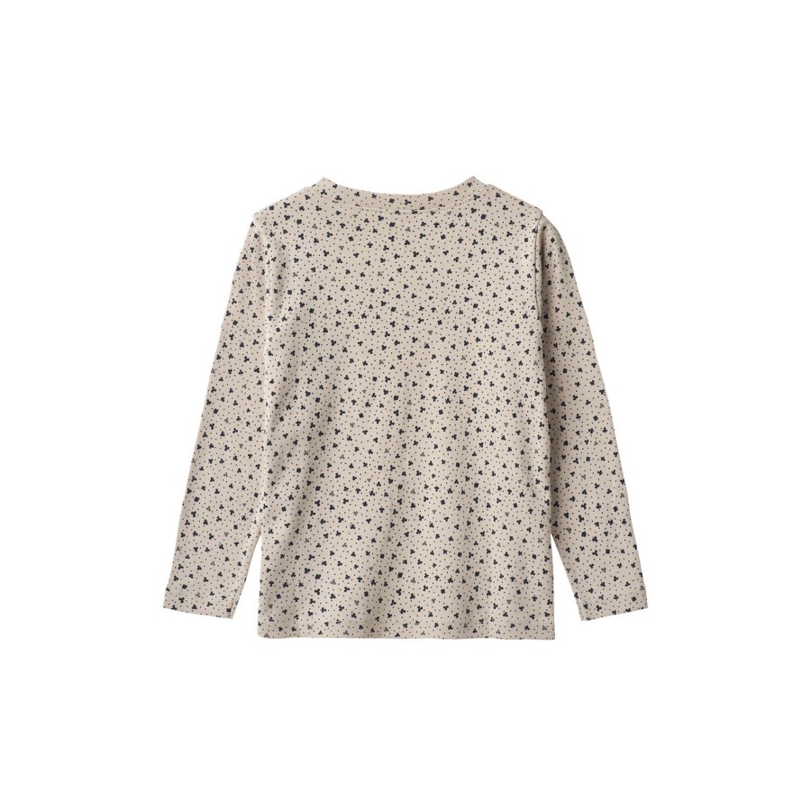 Born Wheat Bluser & Skjorter | T-Shirt Vesper, 3241 Soft Beige Clover