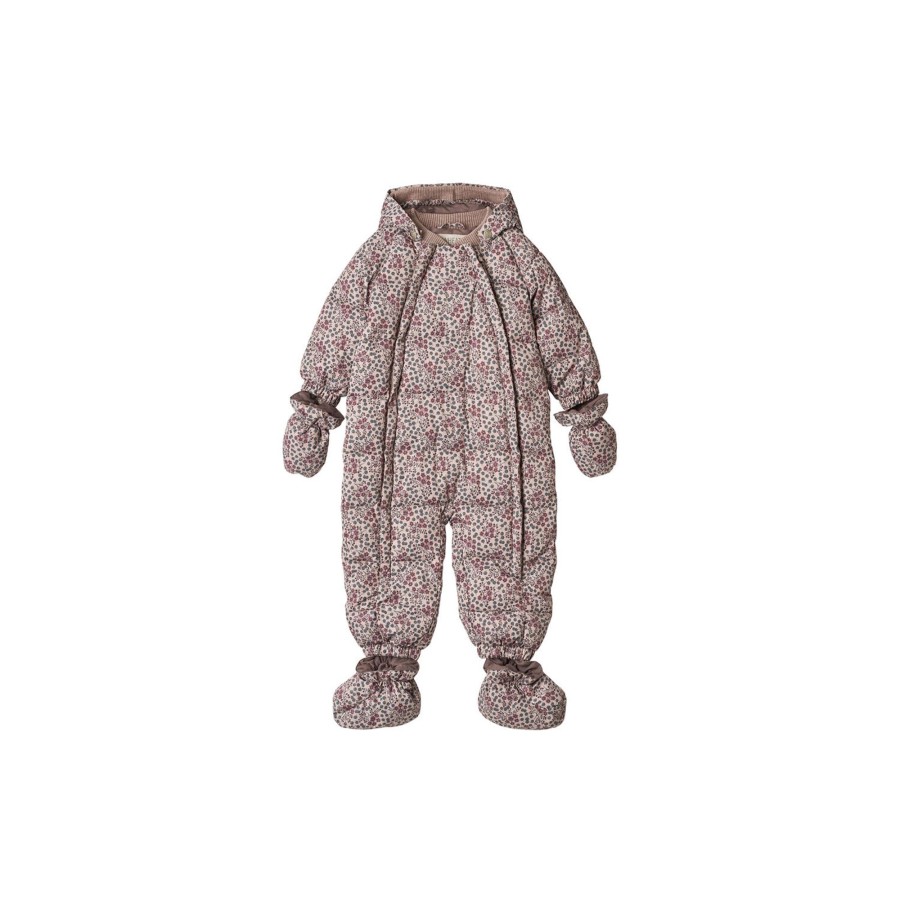 Born Wheat Overtoj | Puffer Baby Suit Edem, 1352 Pale Lilac Berries