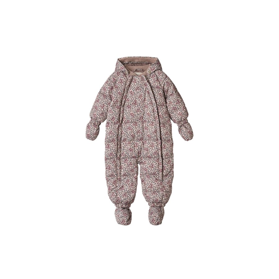 Born Wheat Overtoj | Puffer Baby Suit Edem, 1352 Pale Lilac Berries