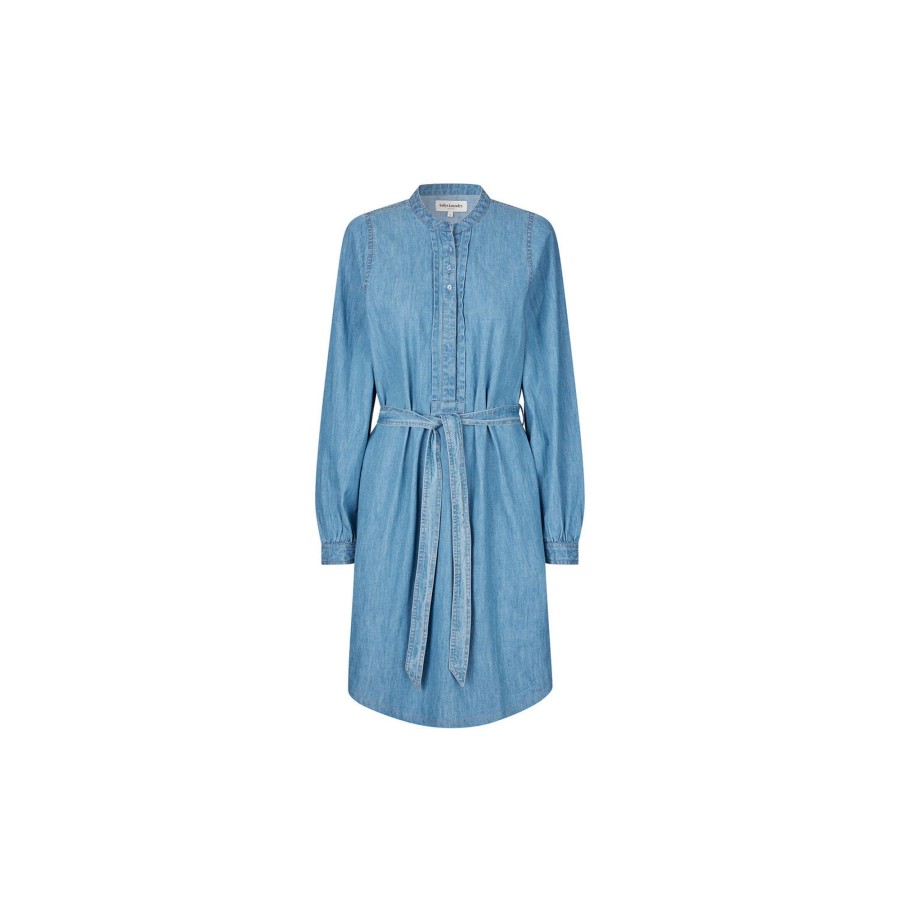 Dame Lollys Laundry Kjoler | Jade Dress, Light Blue