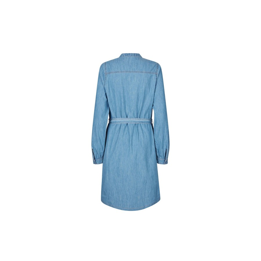 Dame Lollys Laundry Kjoler | Jade Dress, Light Blue