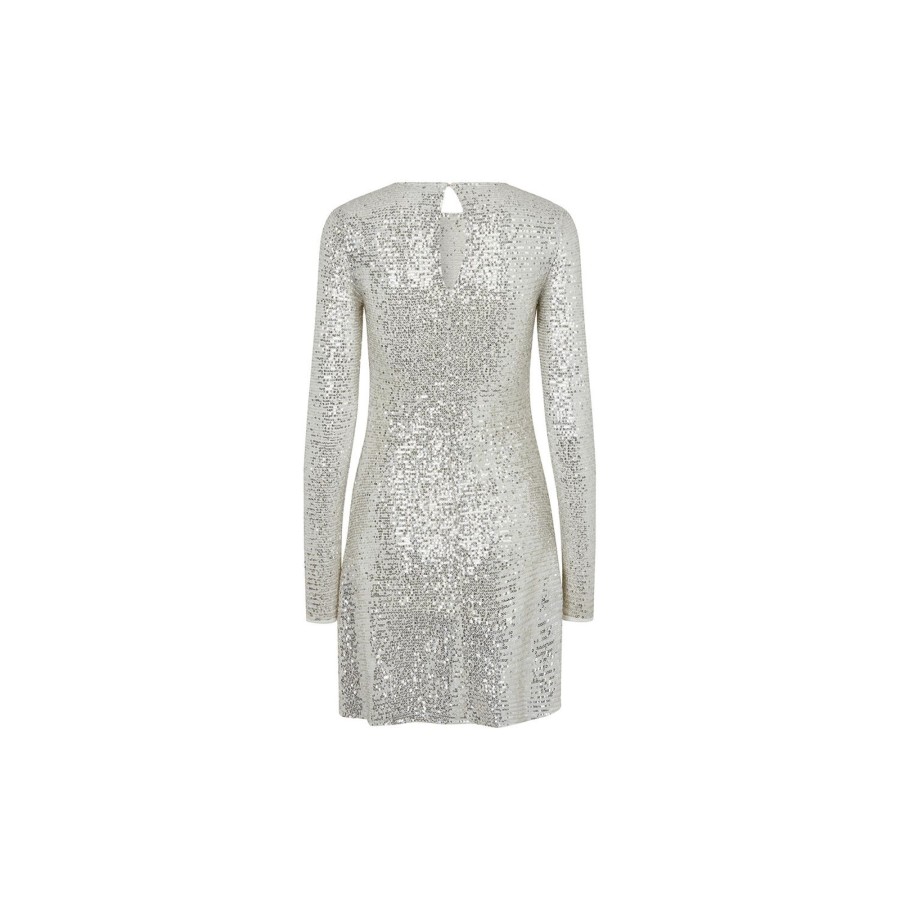 Dame Modström Kjoler | Fanniemd Dress, Silver