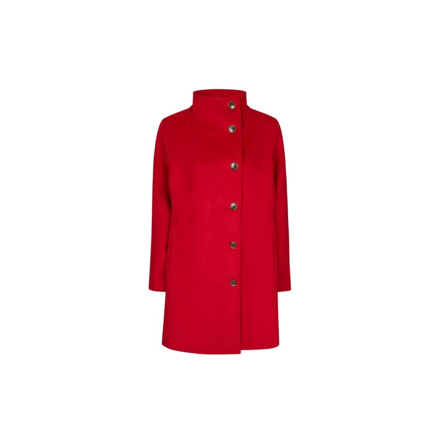 Dame Masai Overtoj | Mataban Coat, Scarlet Sage