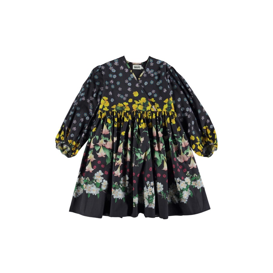 Born Molo Kjoler | Cassida Dress, Flower Rain