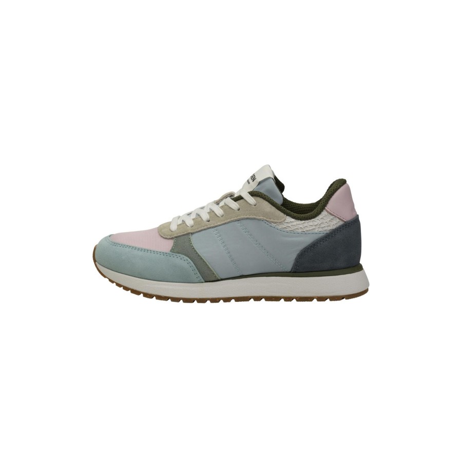 Dame WODEN Flade Sko & Sneakers | Ronja, Ice Blue Multi