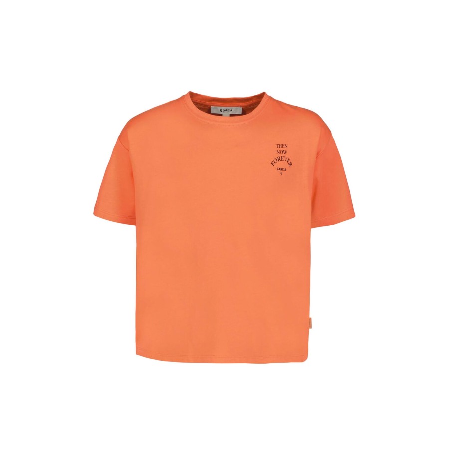 Born Garcia T-Shirts & Toppe | Girls T-Shirt Ss, Blaze Orange