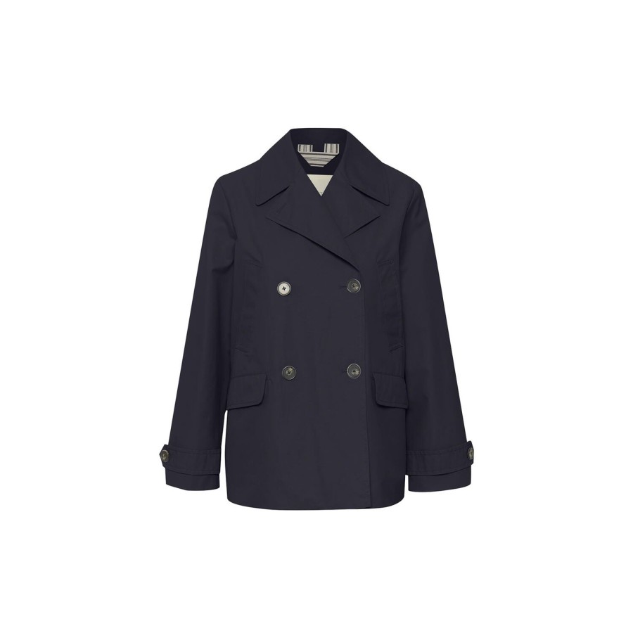 Dame Part Two Overtoj | Elicepw Coat, Dark Navy