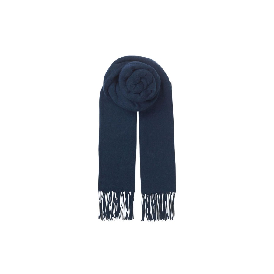 Dame Becksöndergaard Halstorklaeder & Torklaeder | Crystal Edition Scarf, Dark Blue