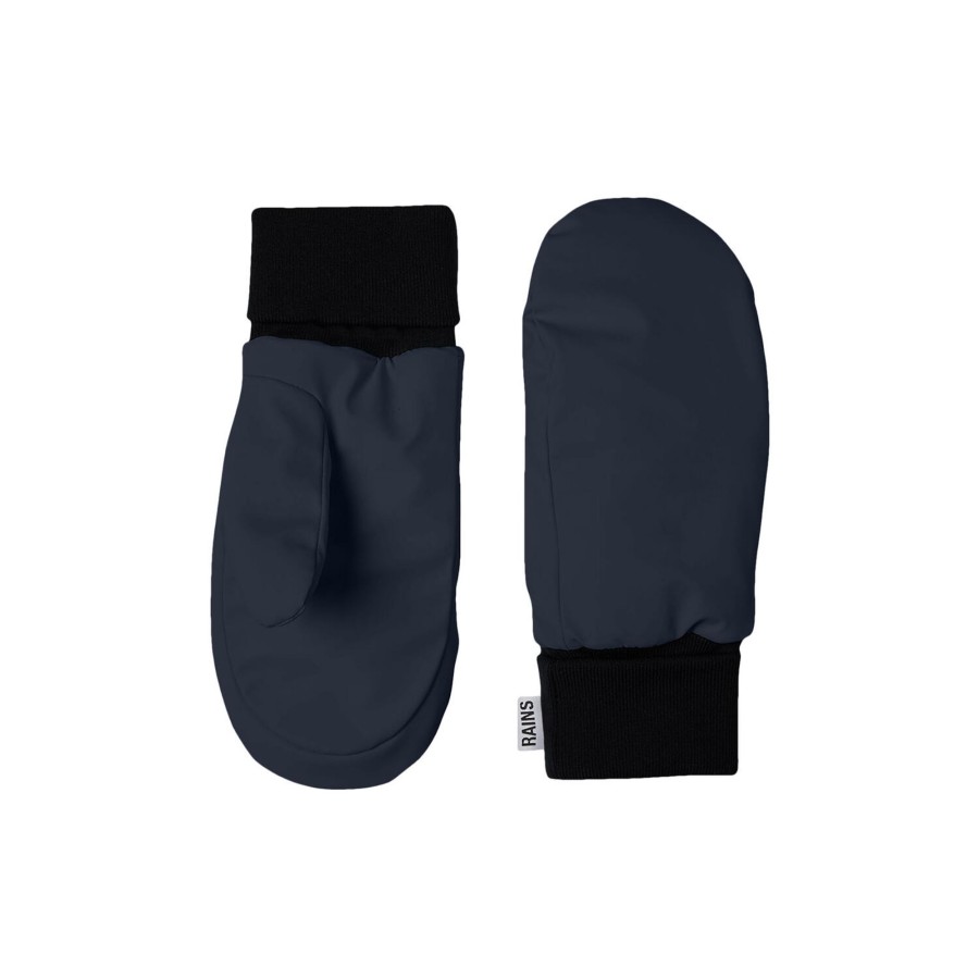 Dame Rains Huer, Pandeband & Vanter | Alta Puffer Mittens, Navy