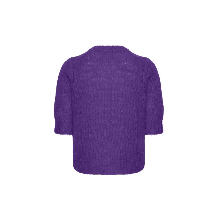 Dame InWear Strik | Ioleiw Ss Pullover, Purple Rain