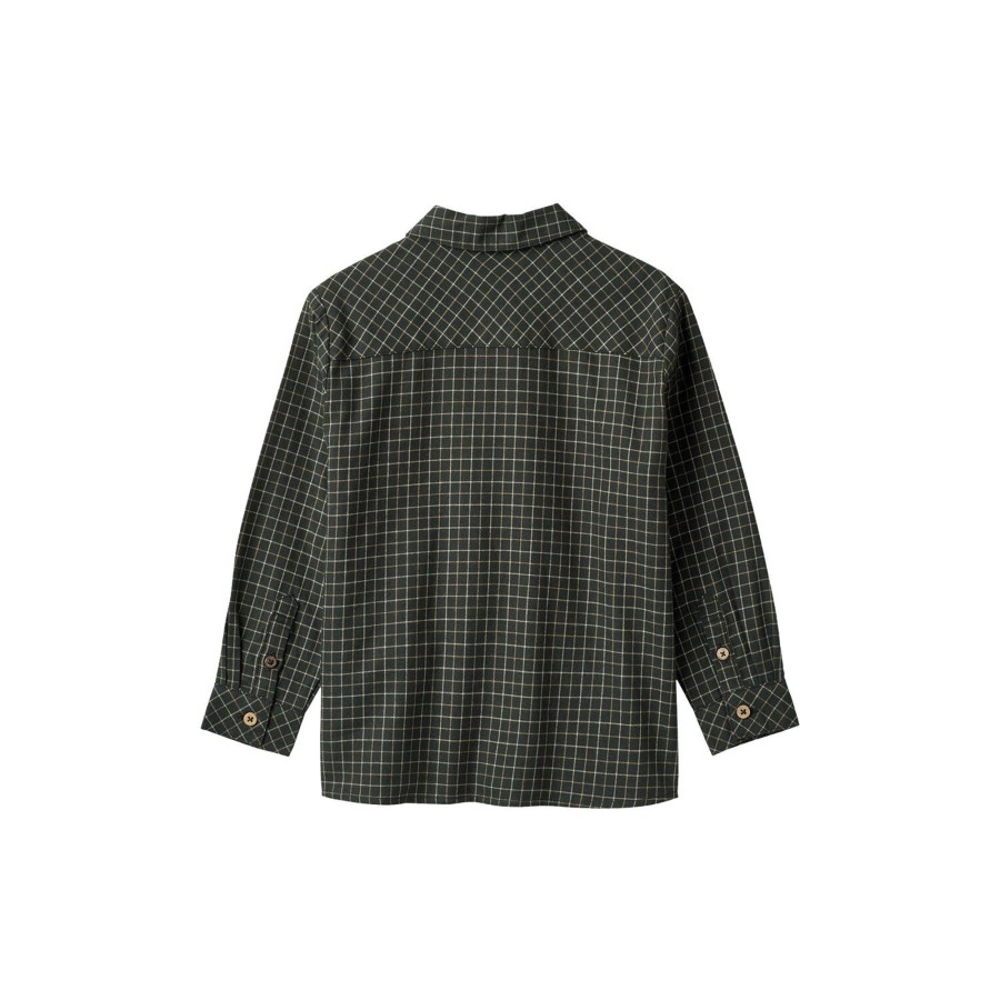 Born Wheat Bluser & Skjorter | Shirt Oscar, 0026 Black Coal Check