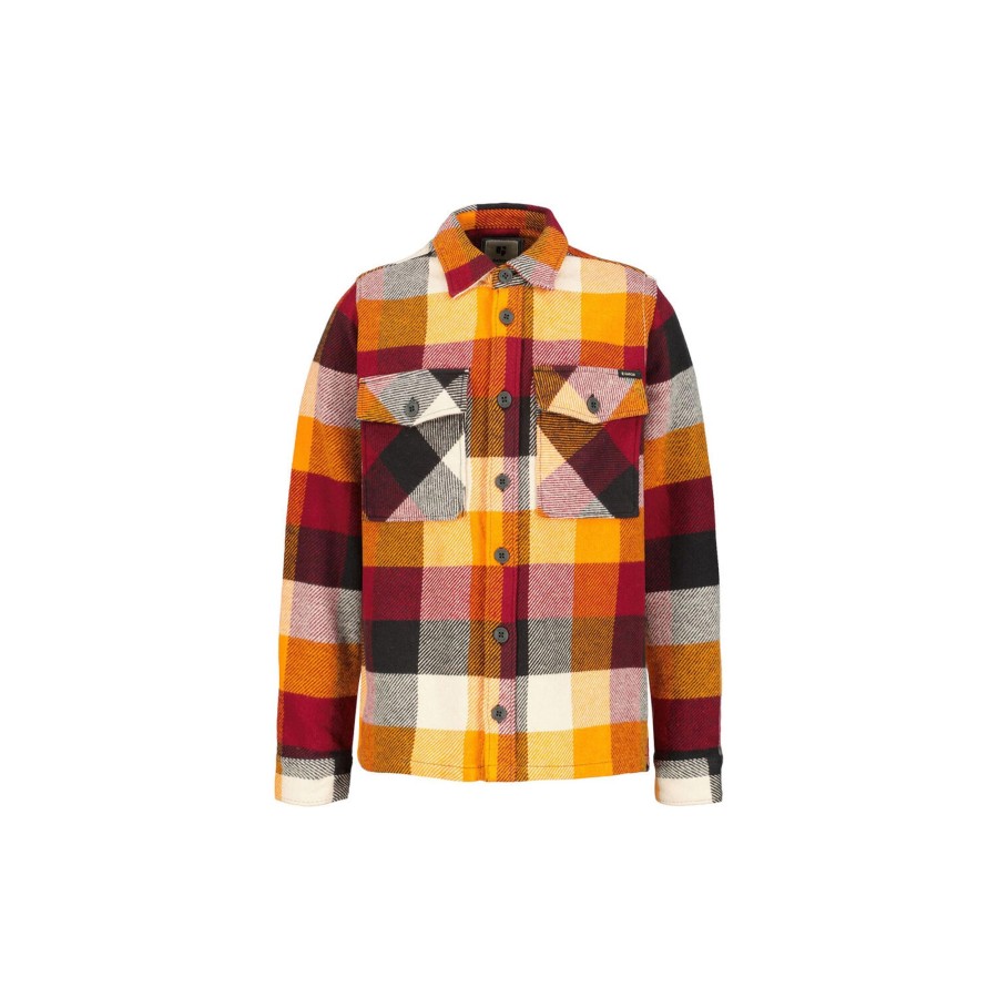 Born Garcia Overtoj | Boys Overshirt, Ruby