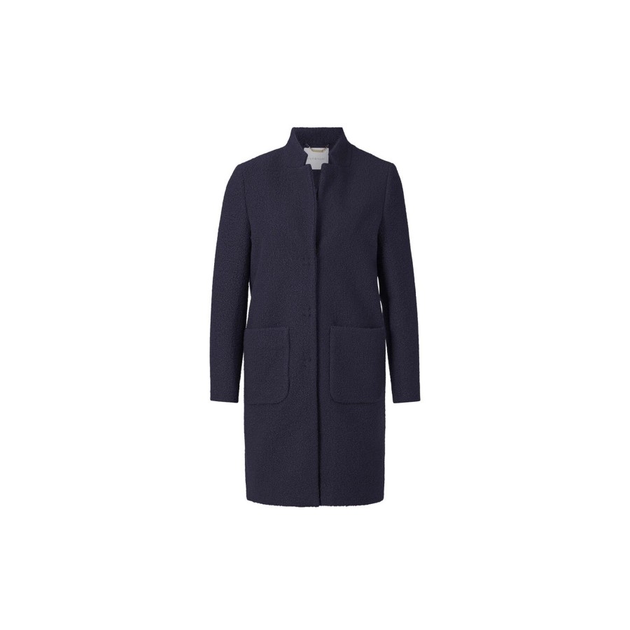 Dame Rich & Royal Overtoj | Coat Recycled, Midnight Blue