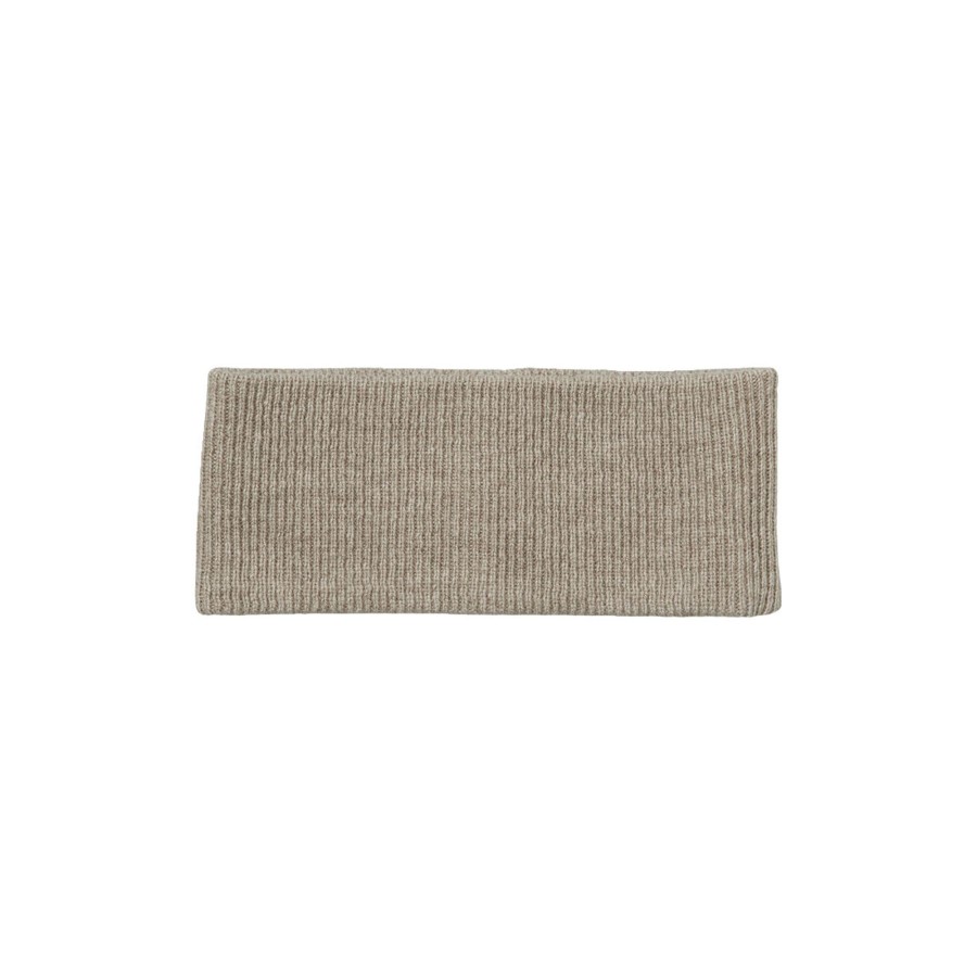 Dame Becksöndergaard Huer, Pandeband & Vanter | Woona Headband, Dark Beige Melange