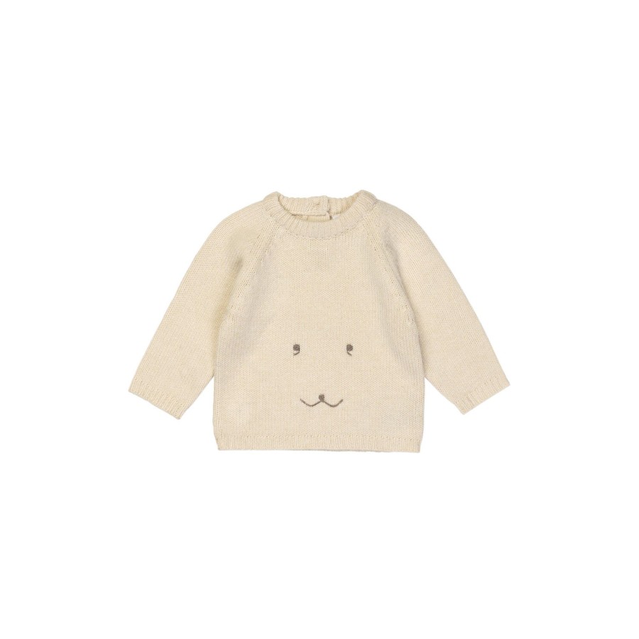 Born Lalaby Strik & Cardigans | Winnie Jumper, Natural