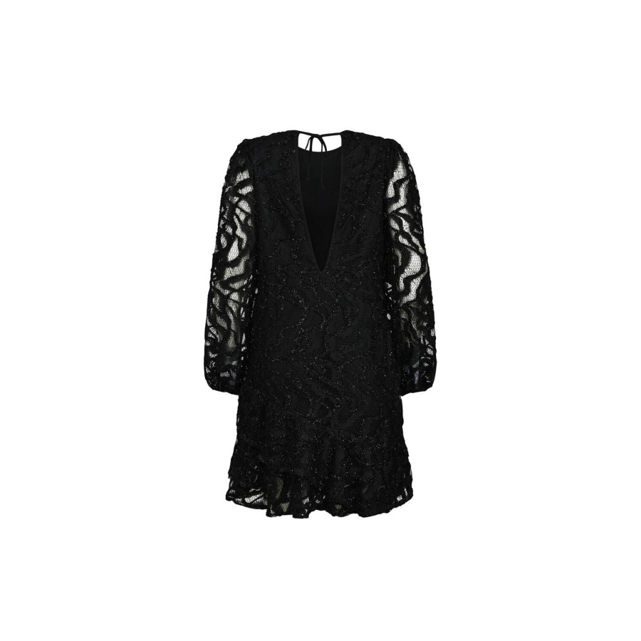 Dame Sofie Schnoor Kjoler | Short Dress, Black