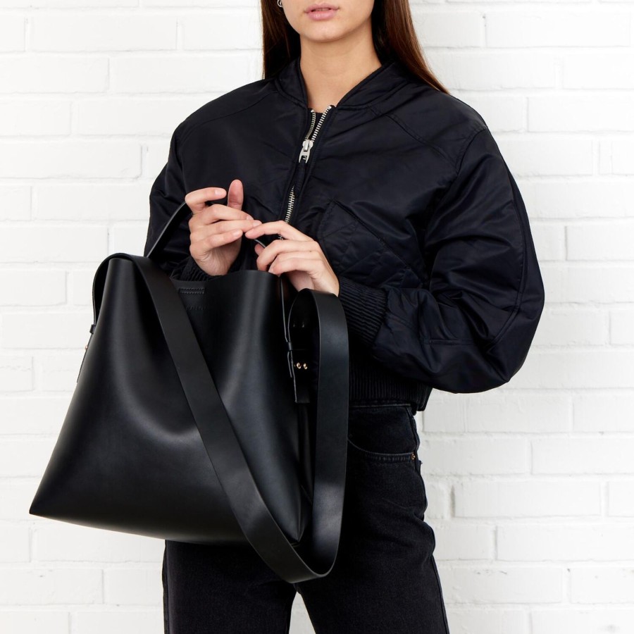 Dame Bella Ballou Shoppere | City Shopper, Black