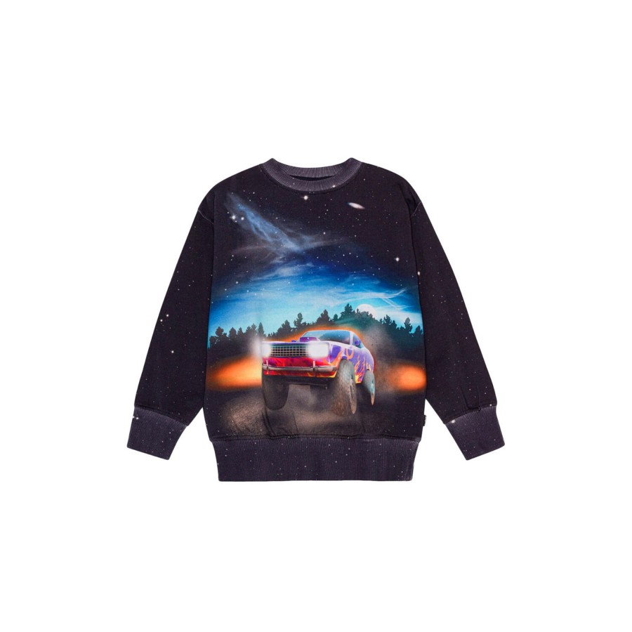 Born Molo Sweatshirts & Sweatpants | Flame Car Sweatshirt