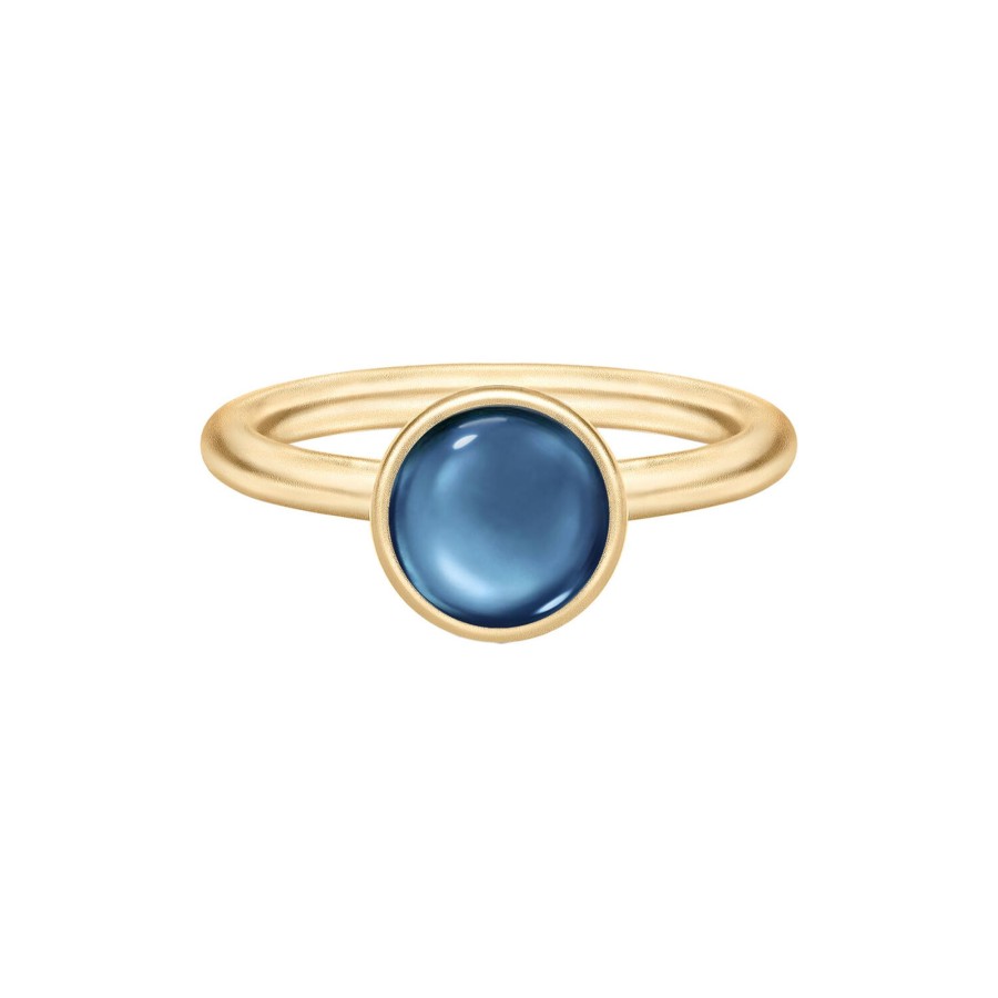 Dame Julie Sandlau Ringe | Primini Ring, Gold/Sapphire Blue