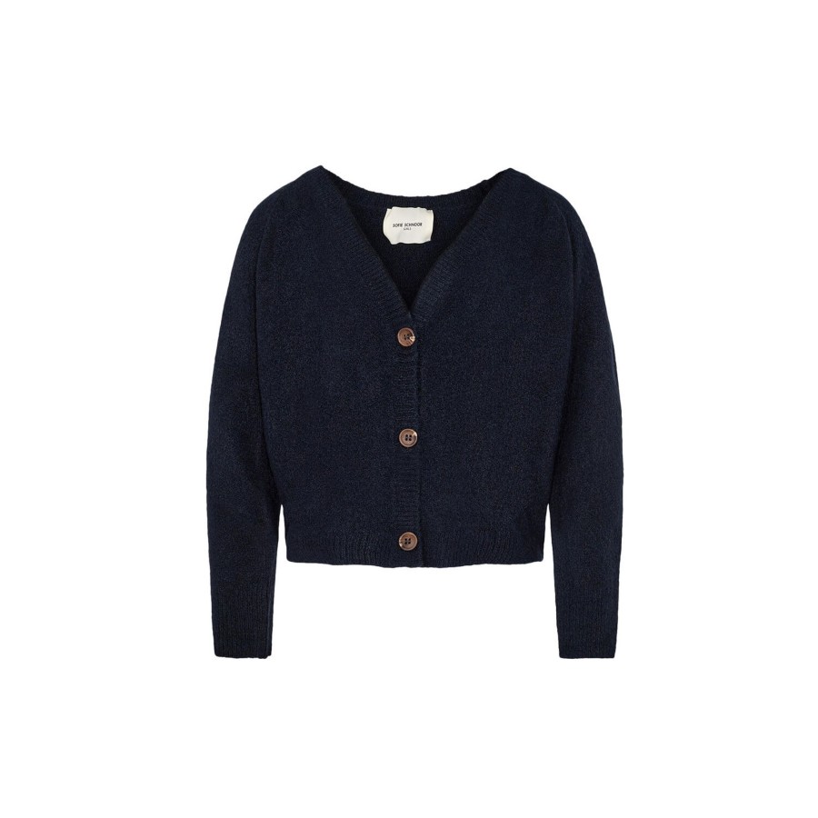 Born Sofie Schnoor Girls Strik & Cardigans | Cardigan, Night Blue