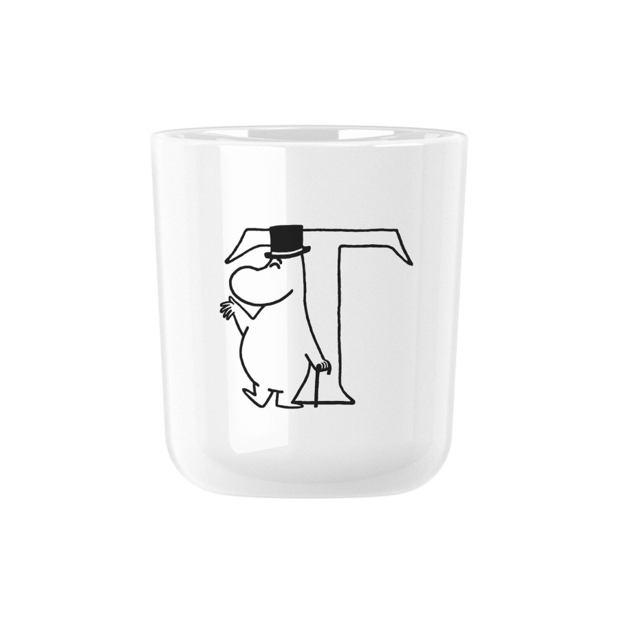 Born RIG-TIG Spiseudstyr | Moomin Abc Kop T, Moomin White