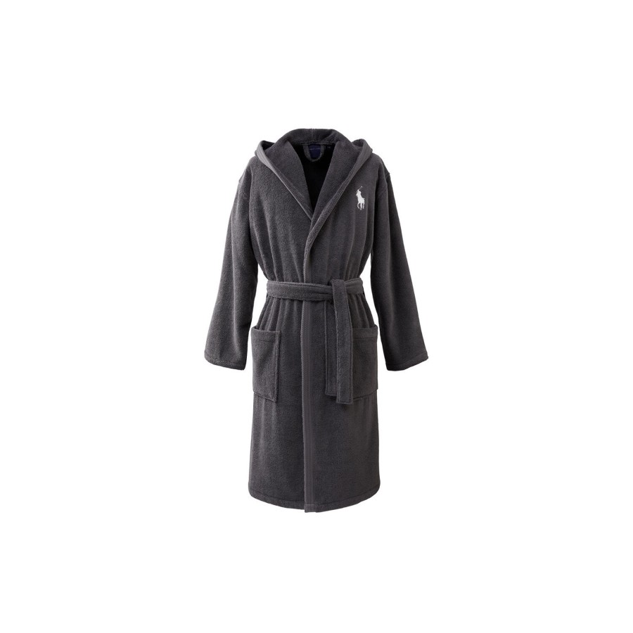 Herre Ralph Lauren Home Nattoj & Loungewear | Player Badekabe, Charcoal